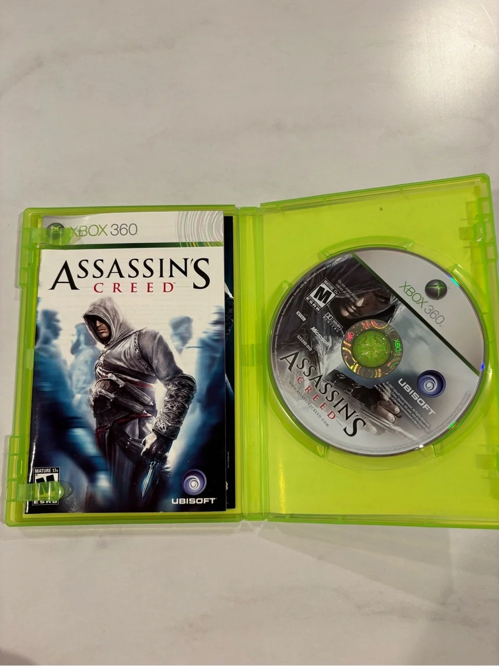 AUTHENTIC Assassin's Creed for Xbox 360 by - U ISOFT LIKE NEW